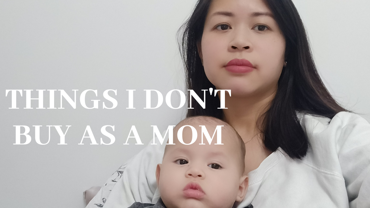 things I don't buy as a new mom