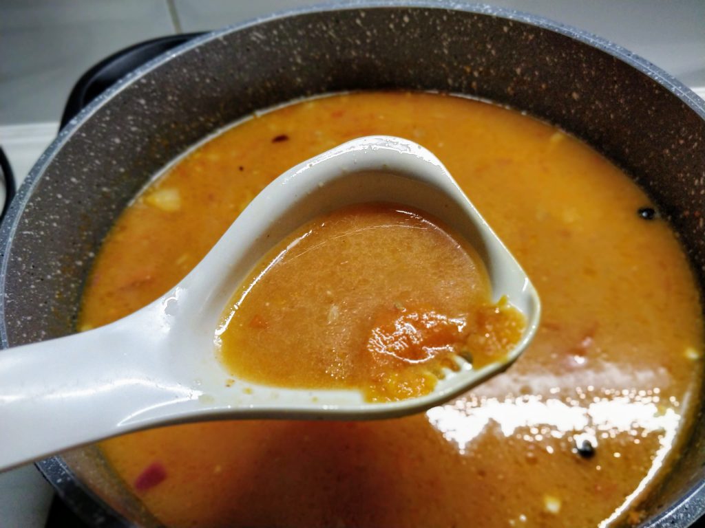 Vege soup tomato